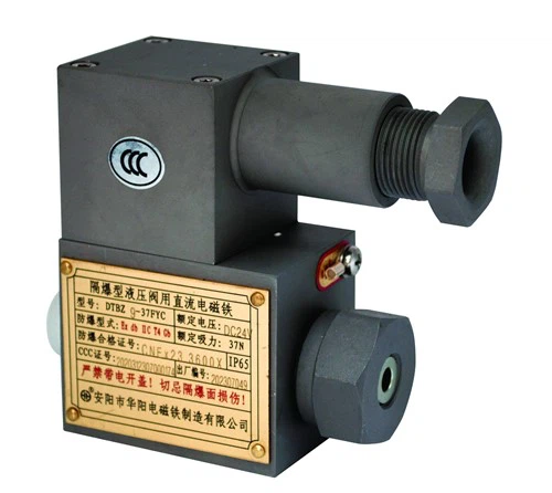 Tulenkestävä hydraulinen märkäventtiilin solenoidi